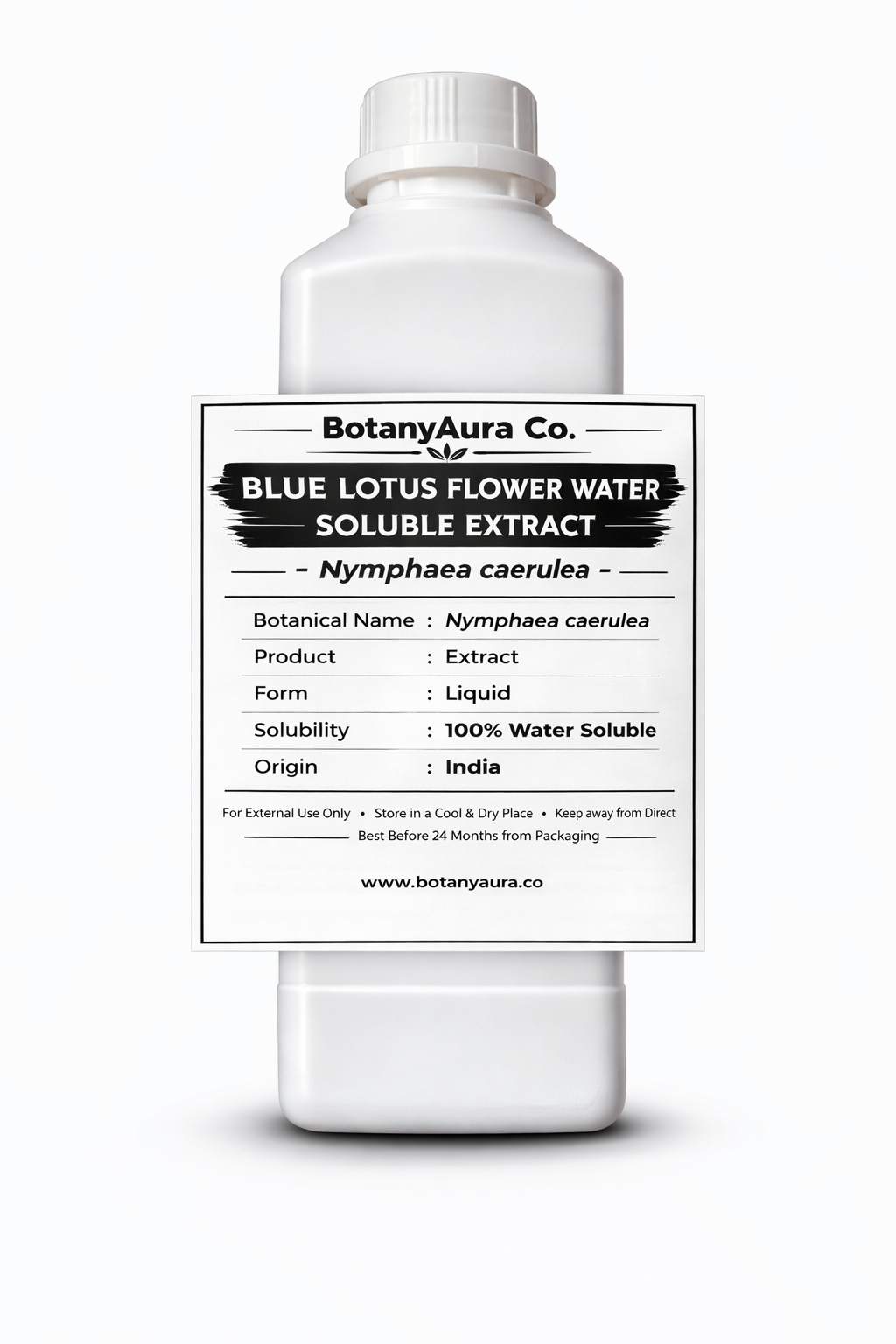 Blue Lotus Flower Water Soluble Extract | Nymphaea caerulea | BotanyAura Co.