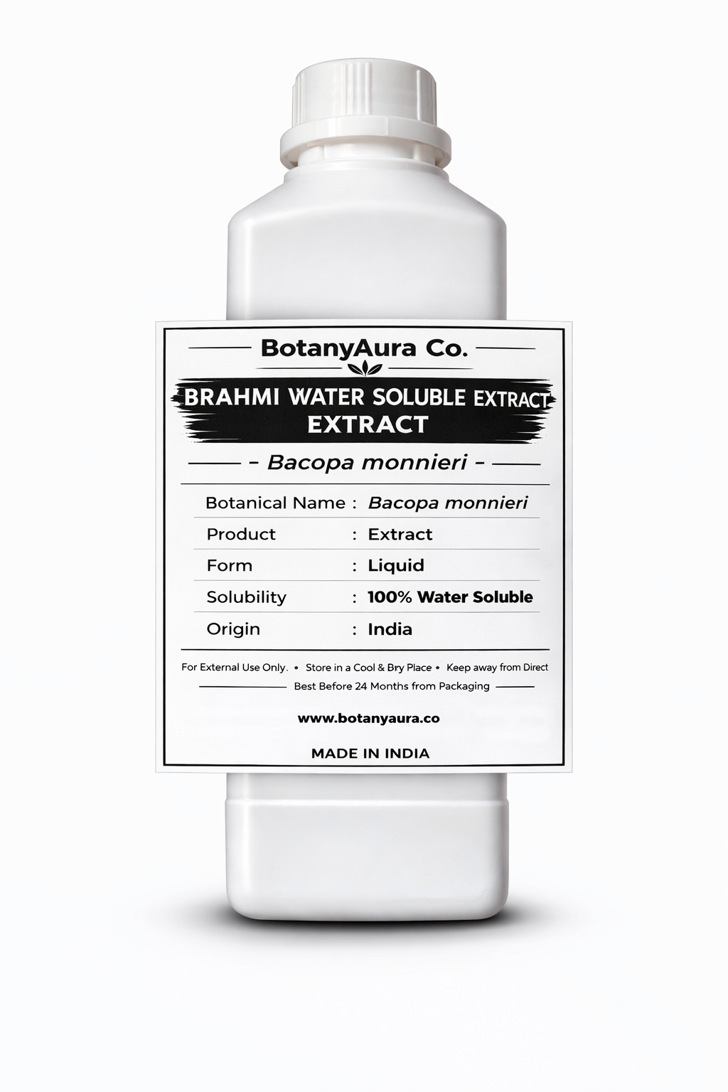 Brahmi Water Soluble Extract - Bacopa monnieri