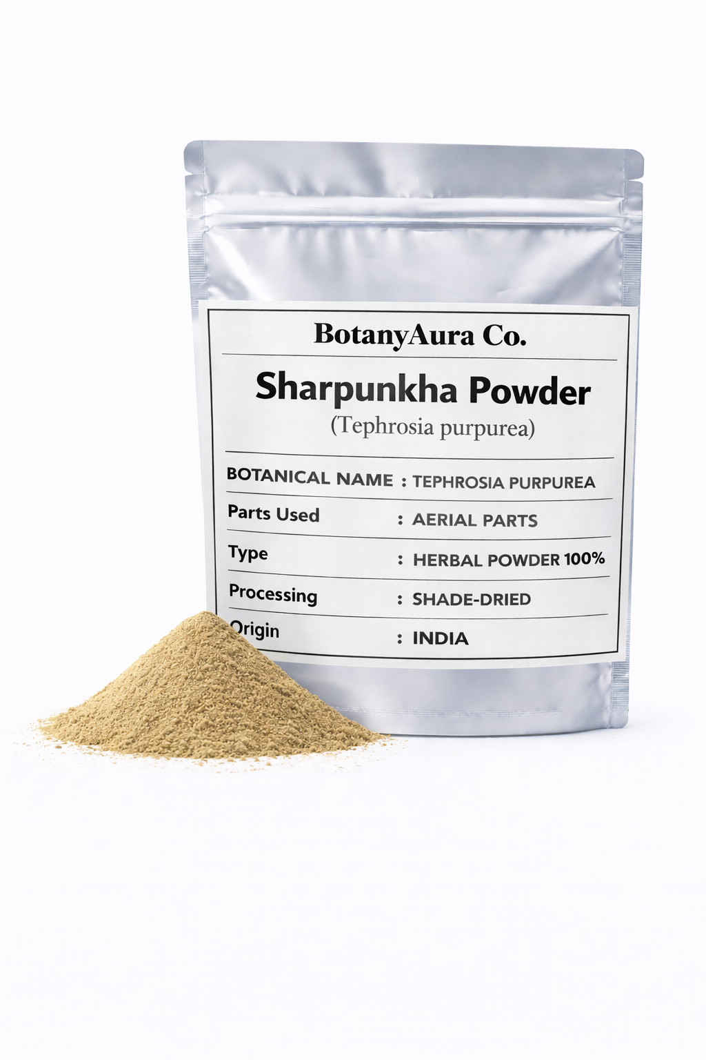 Sharpunkha Powder (Tephrosia purpurea) | Sarphunka Powder | Ayurvedic Herbal Powder | Natural Bulk Supplier