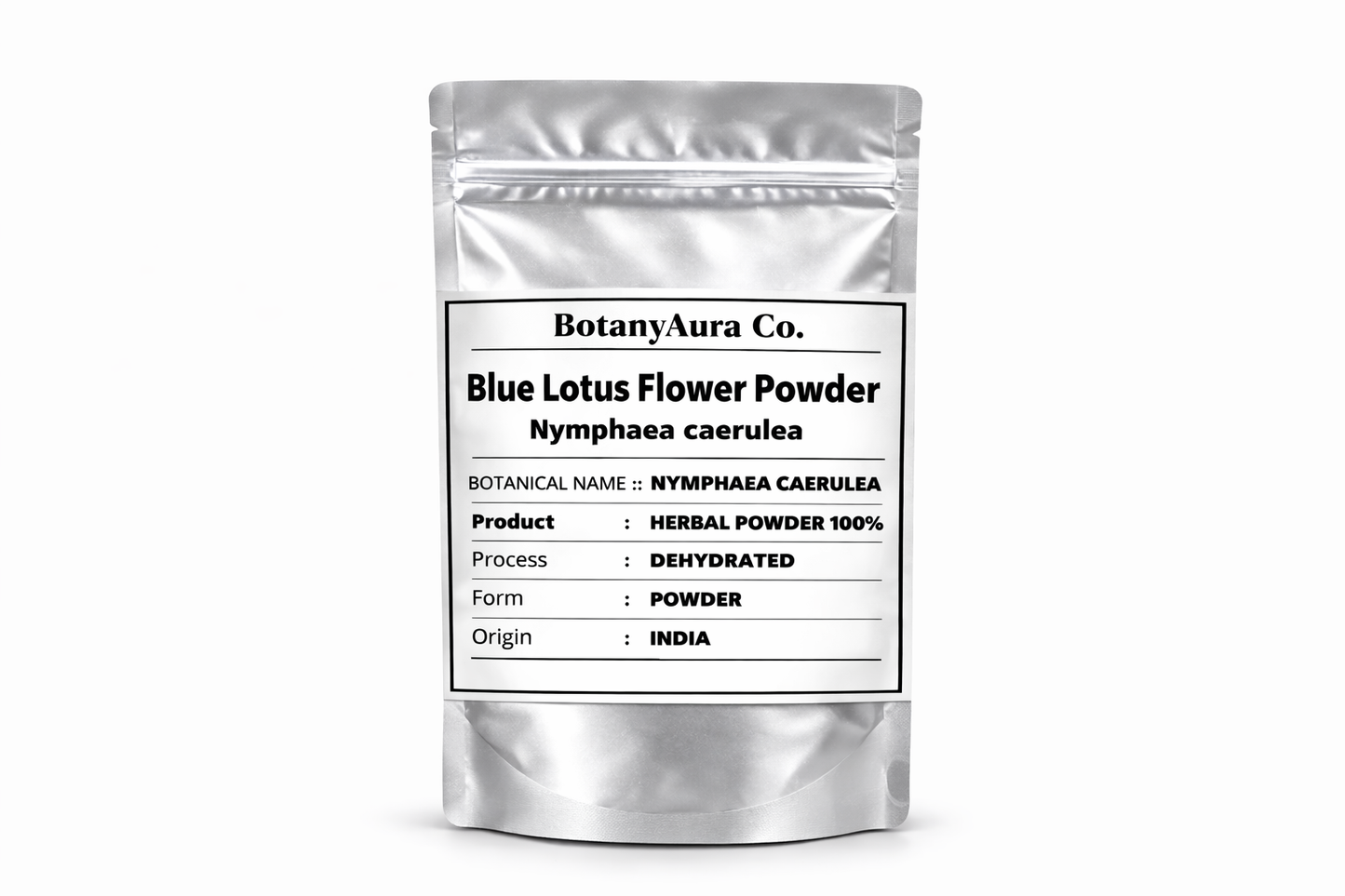 Blue Lotus Flower Powder (Nymphaea Caerulea) Herbal Powder – BotanyAura Co.