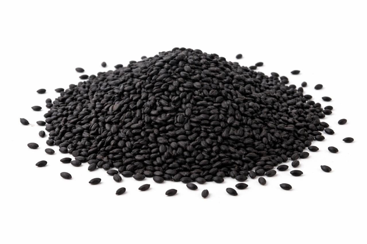 Chaksoo Seeds (Chakshus Beej) whole raw natural seeds of Cassia absus, dark coloured ayurvedic herbal seeds from India