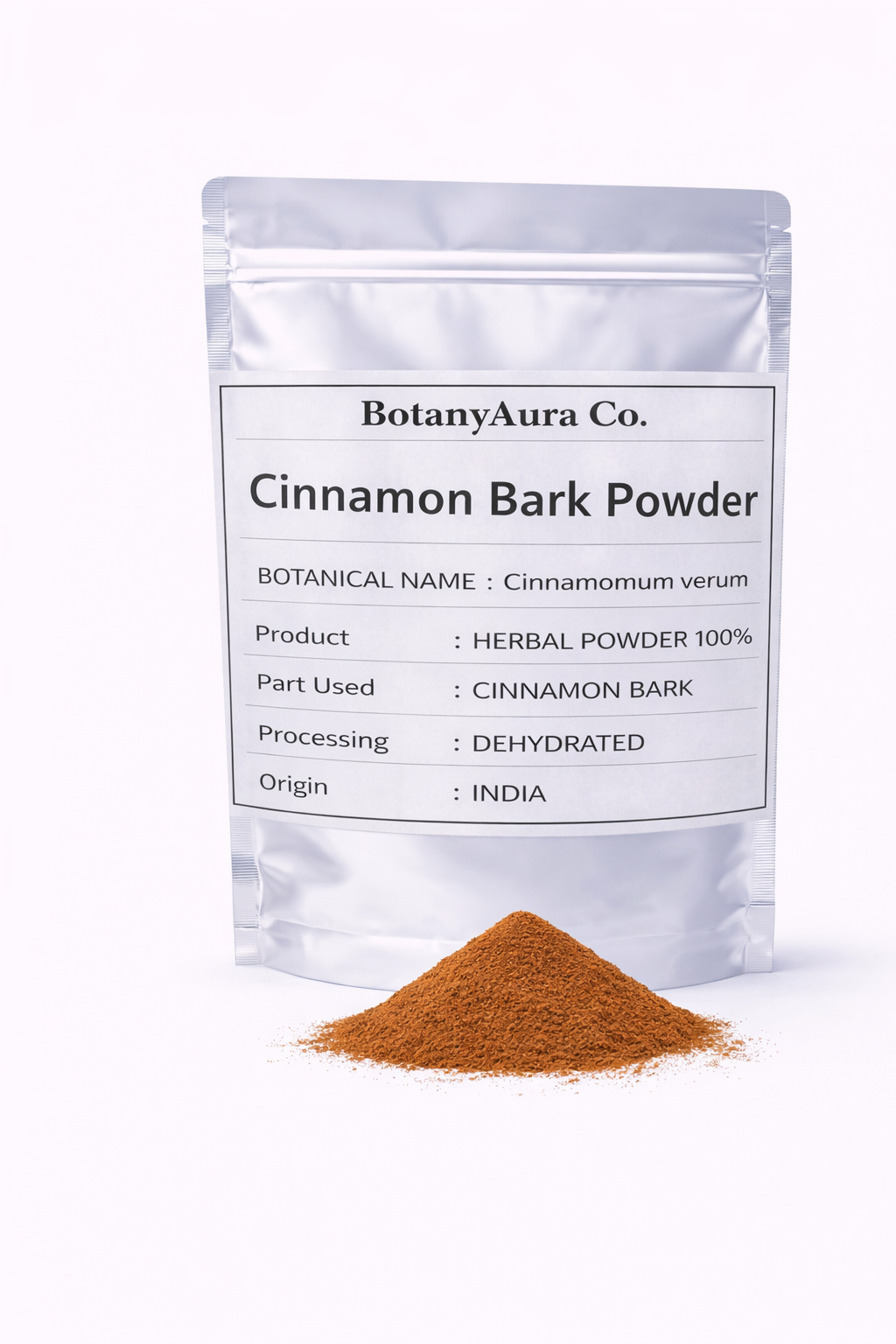 Cinnamon Bark Powder Cinnamomum verum pure herbal powder India