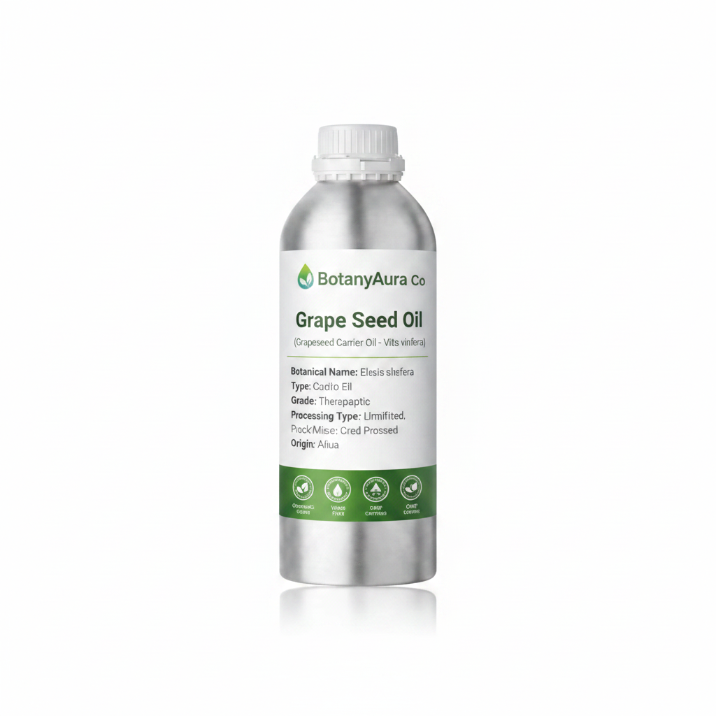 Grape Seed Carrier Oil - BotanyAura Co.