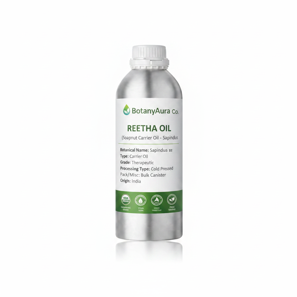 Reetha Soapnut Carrier Oil - BotanyAura Co.