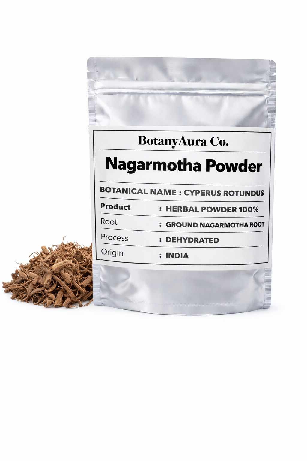 Nagarmotha Powder Cyperus rotundus natural herbal root powder