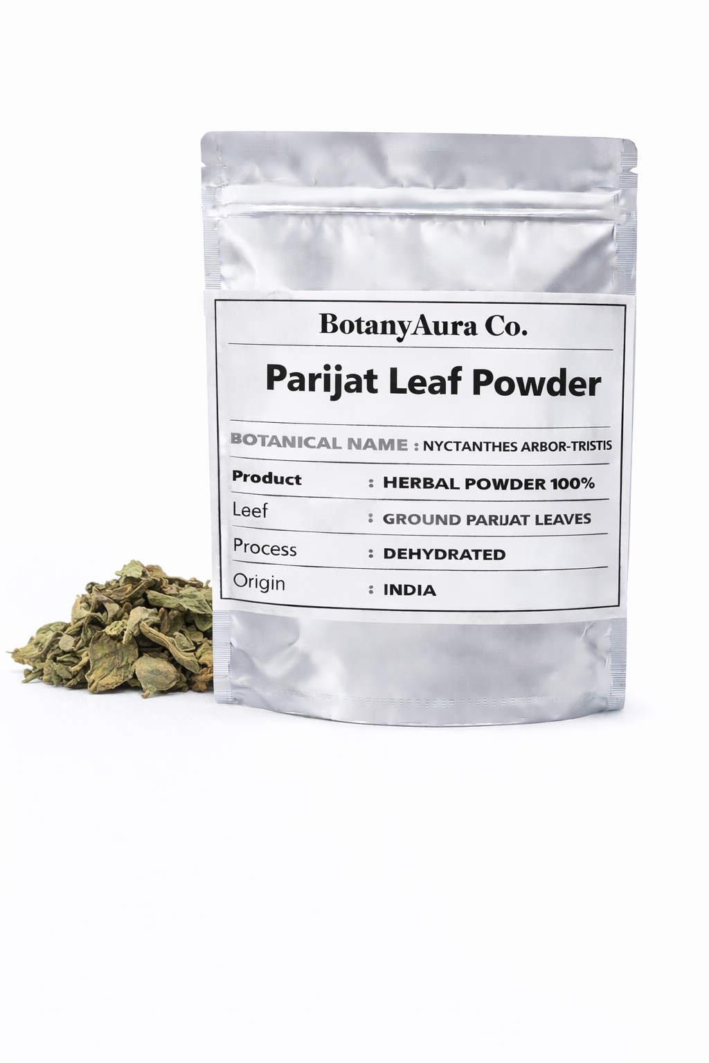 Parijat Leaf Powder Nyctanthes arbor tristis herbal powder