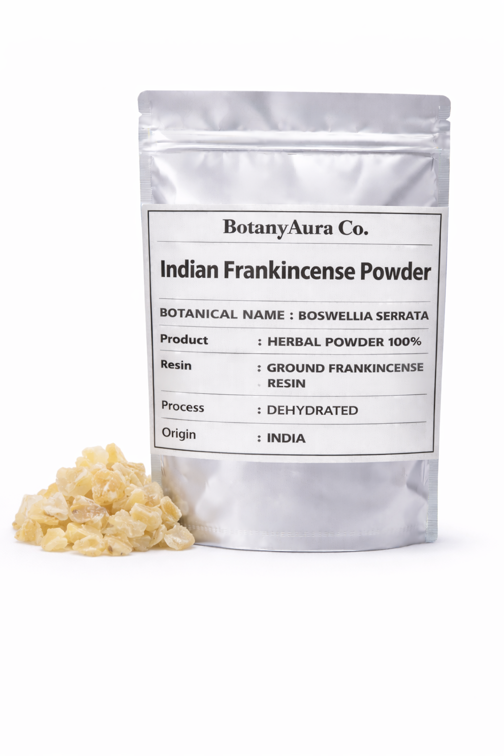 Indian Frankincense Powder (Boswellia serrata) – Pure Herbal Resin Powder