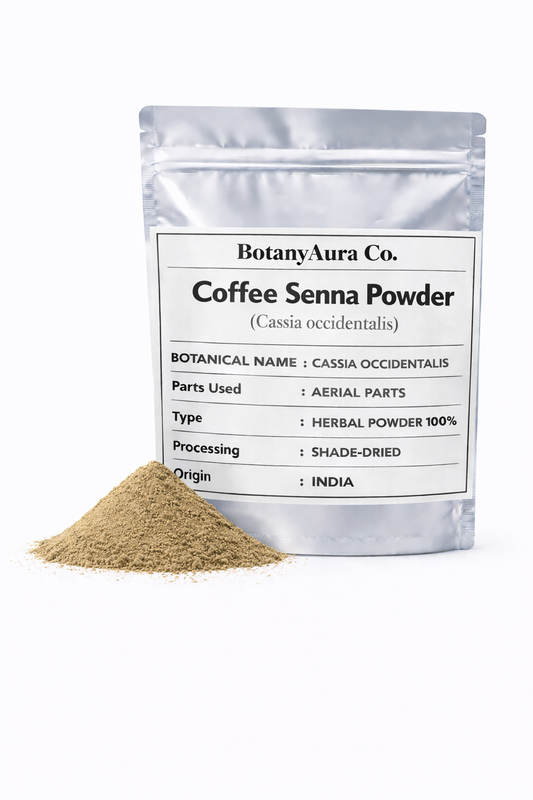 Coffee Senna Powder (Cassia occidentalis) | Kasamarda Powder | Natural Herbal Powder Supplier | Bulk Export Quality