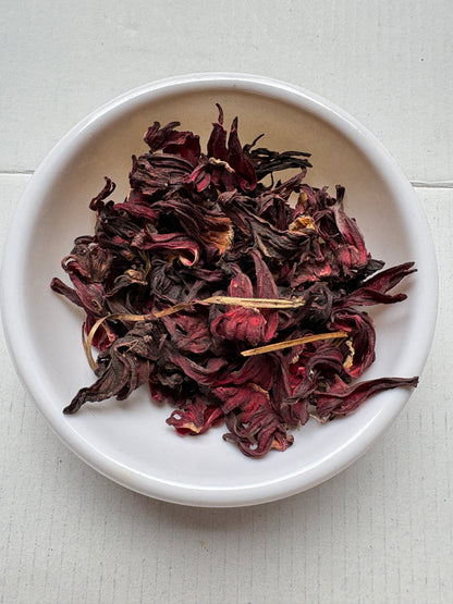 Hibiscus Tea – Dried Hibiscus Sabdariffa Flower Petals