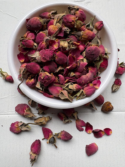 Rose Flower Tea | Dried Rose Bud Herbal Tea