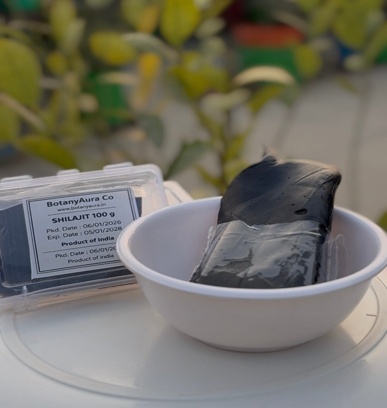 Pure Shilajit Solid | Natural Himalayan Resin | Herbal Raw Product