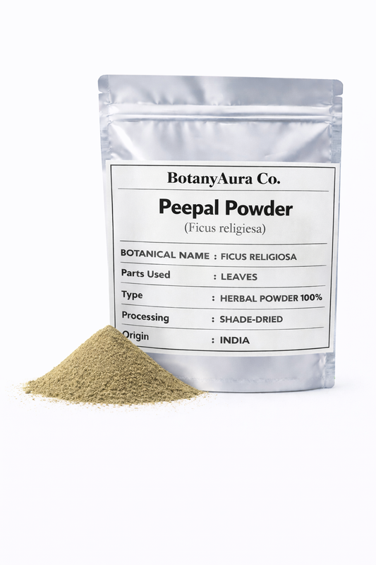 Peepal Powder (Ficus religiosa) | Pipal Leaf Powder | Ayurvedic Herbal Powder | Natural Bulk Supplier
