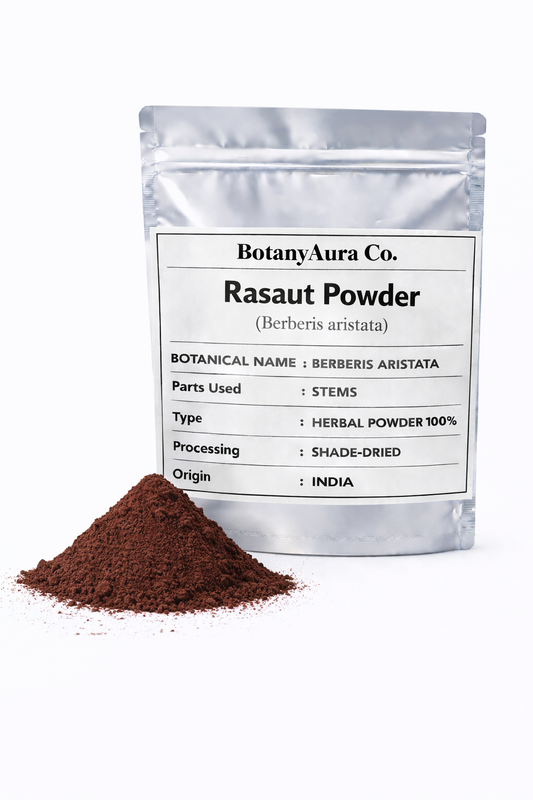 Rasaut Powder (Berberis aristata) | Rasanjana Extract | Ayurvedic Herbal Extract Powder | Bulk Supplier