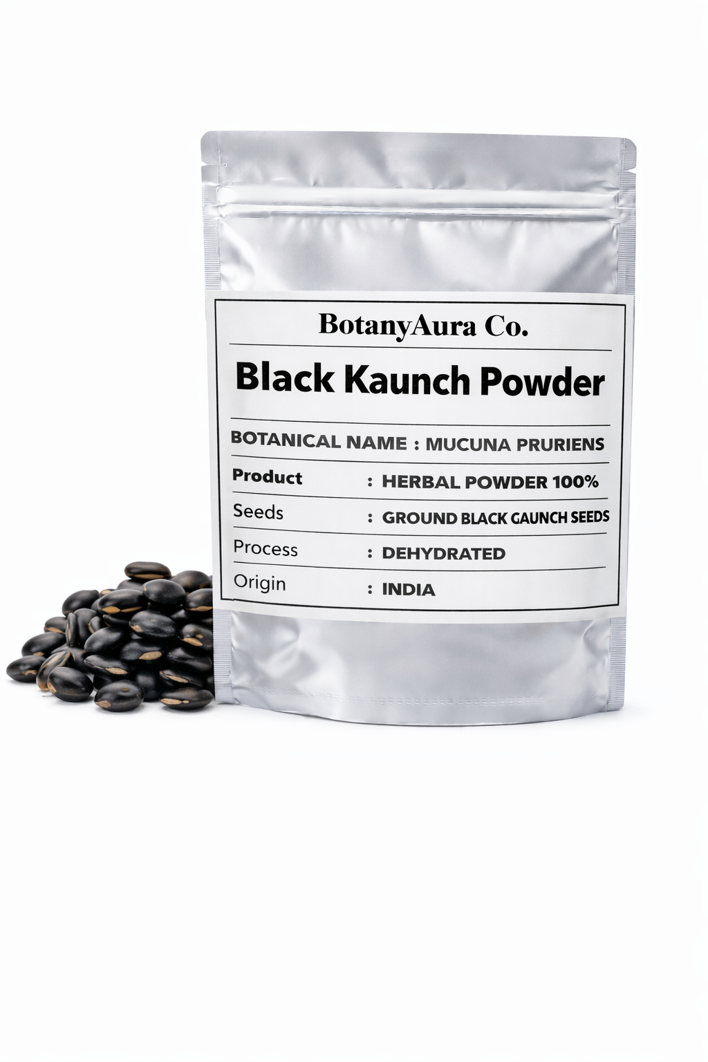 Black Kaunch Powder (Mucuna pruriens) – Premium Herbal Seed Powder ...