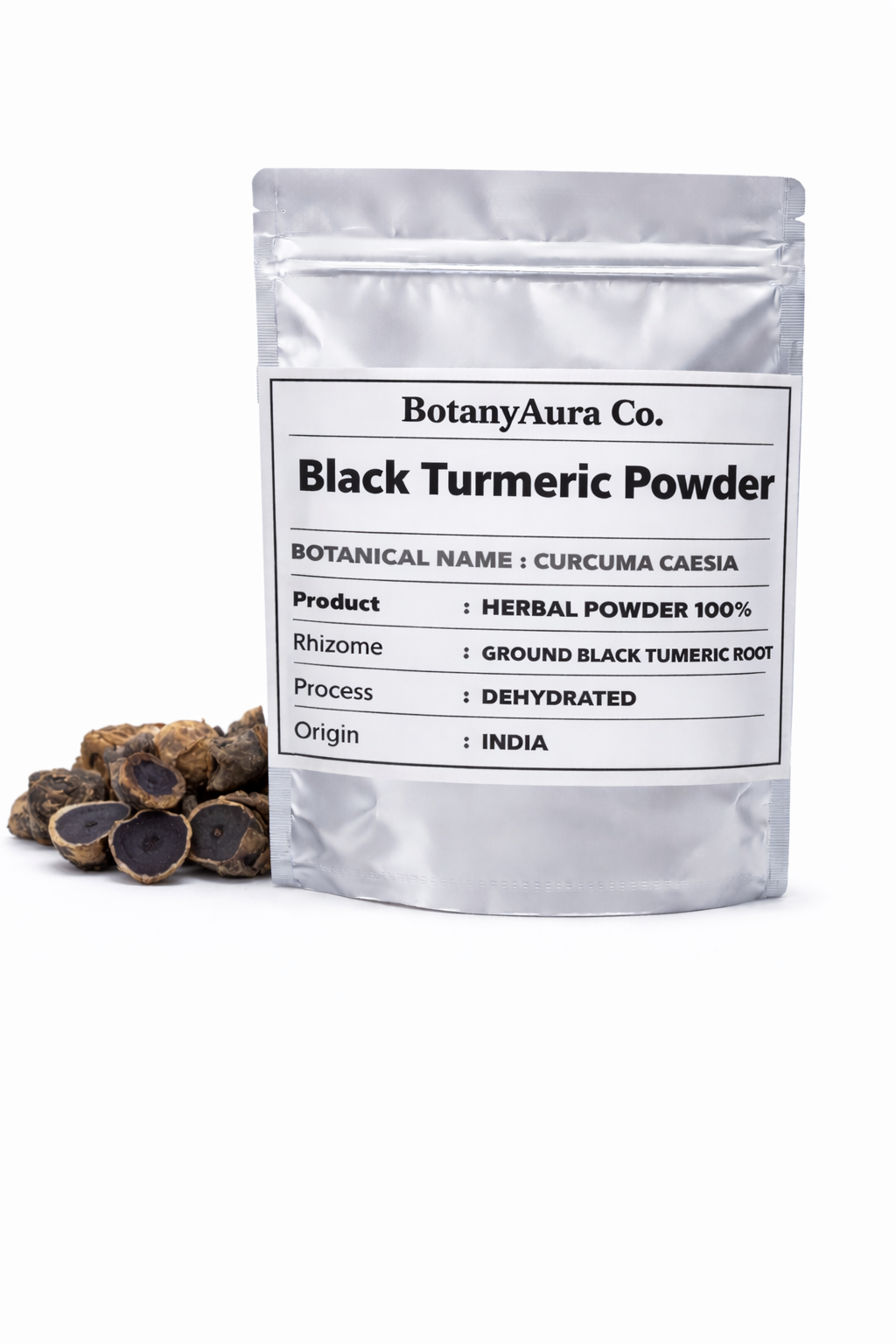Black Turmeric Powder Curcuma caesia natural herbal powder