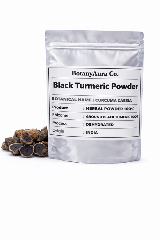 Black Turmeric Powder Curcuma caesia natural herbal powder