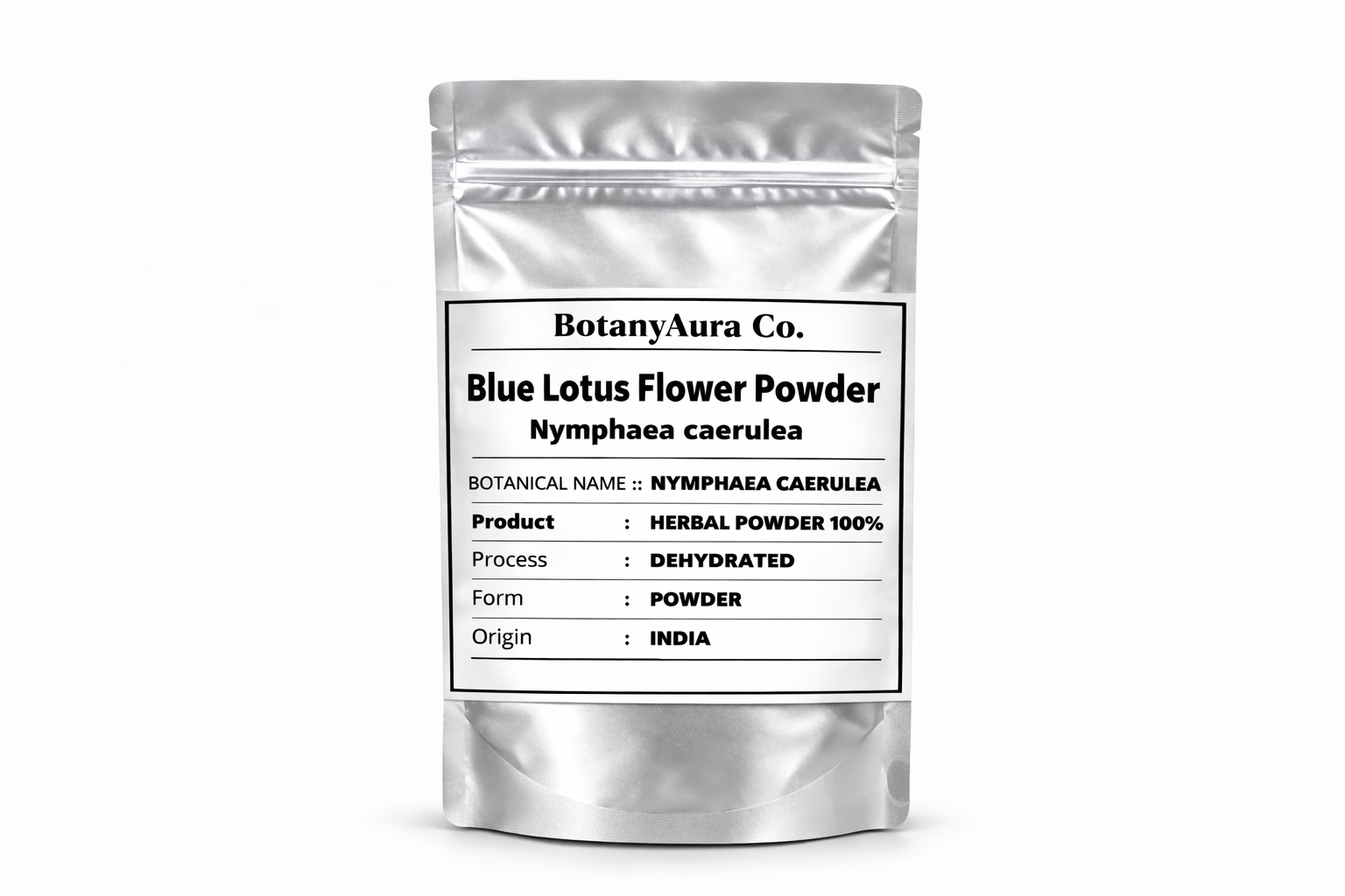 Blue Lotus Flower Powder (Nymphaea Caerulea) Herbal Powder – BotanyAura Co.