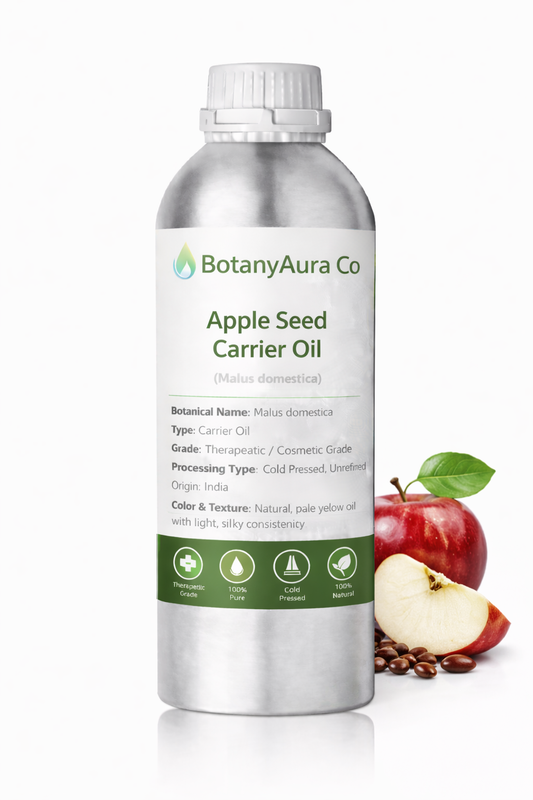 BotanyAura Co Apple Seed Oil Cold Pressed Carrier Oil