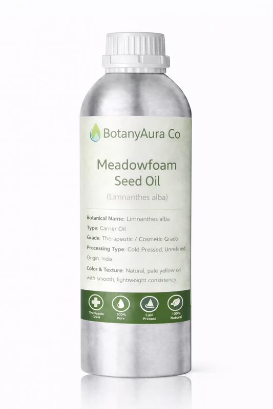 BotanyAura Co Meadowfoam Seed Oil Cold Pressed Carrier Oil