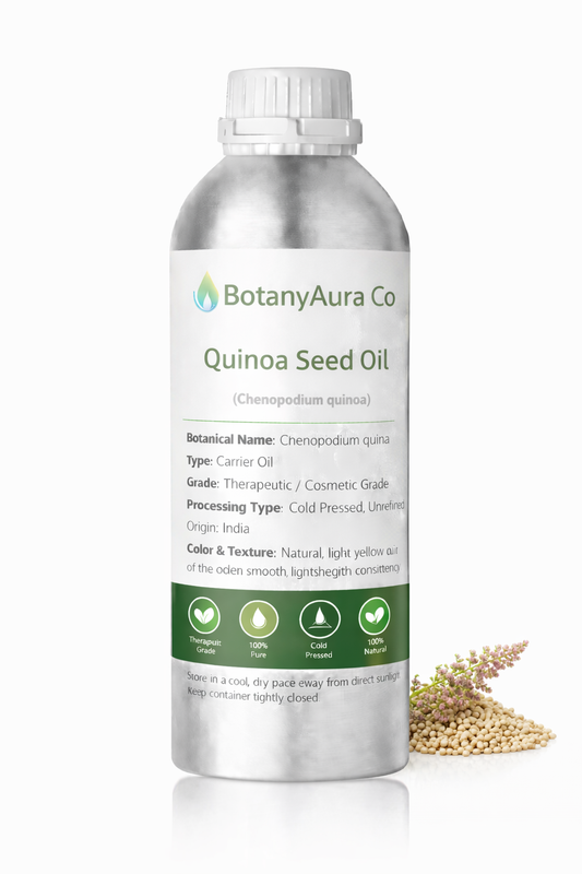 BotanyAura Co Quinoa Seed Oil Cold Pressed Carrier Oil