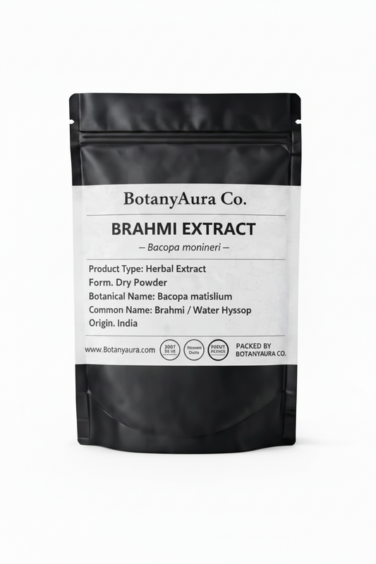 Brahmi Extract Powder – Bacopa monnieri | Premium Herbal Extract | Bulk Supplier