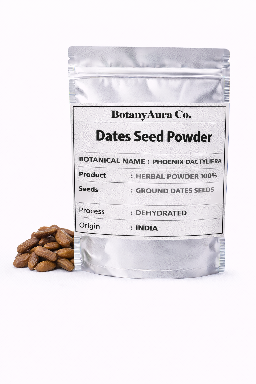 Dates Seed Powder Phoenix dactylifera natural herbal seed powder