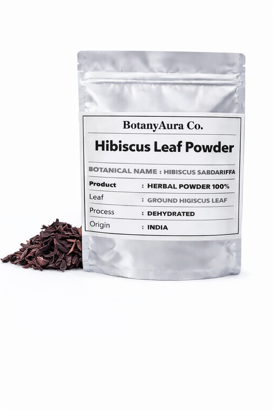 Hibiscus Leaf Powder Hibiscus sabdariffa natural herbal powder