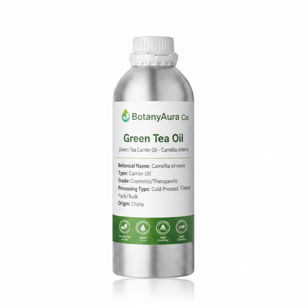 Green Tea Carrier Oil - BotanyAura Co.