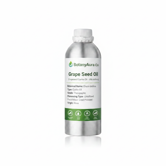 Grape Seed Carrier Oil - BotanyAura Co.