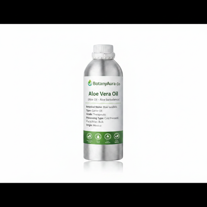 Aloe Vera Carrier Oil - BotanyAura Co.