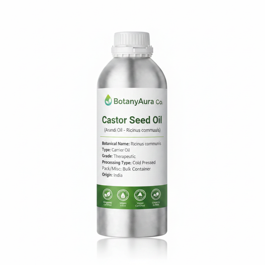 Castor Seed Carrier Oil - BotanyAura Co.