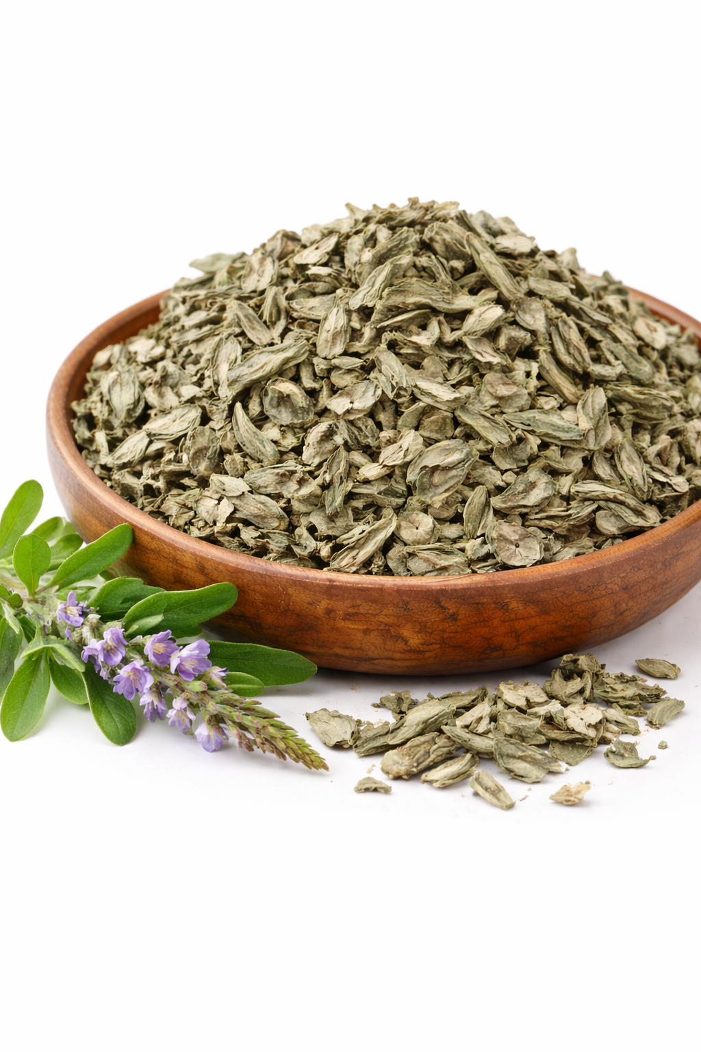 Indigo leaf whole dried leaves of Indigofera tinctoria herbal raw material