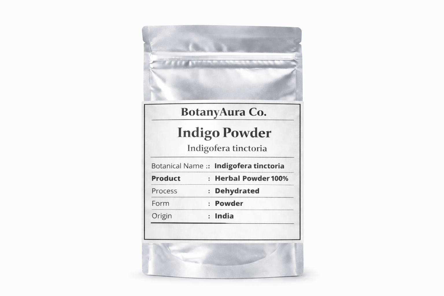 Indigo Powder (Indigofera tinctoria) Natural Herbal Powder – BotanyAura Co