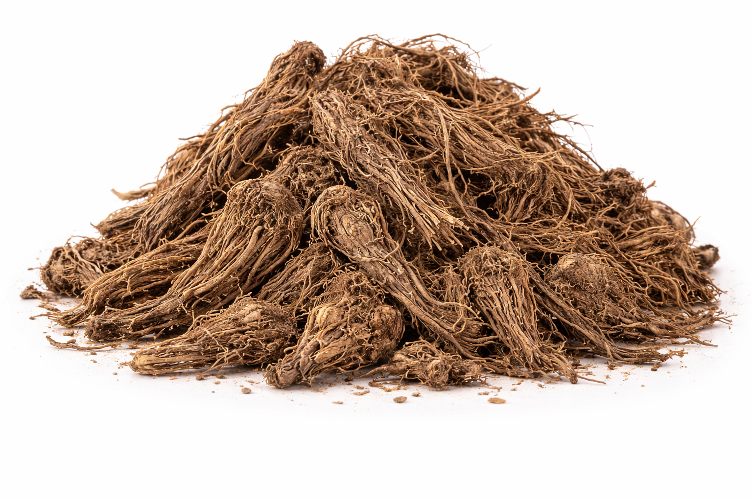 Jatamansi whole dried roots of Nardostachys jatamansi herbal raw material