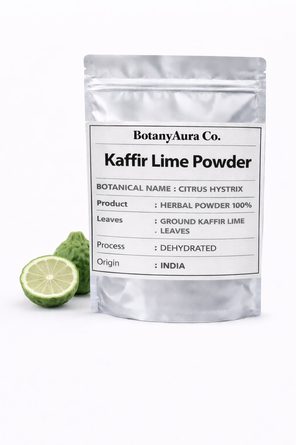 Kaffir Lime Powder Citrus hystrix natural herbal powder