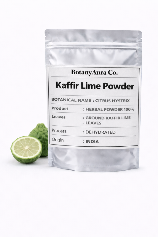 Kaffir Lime Powder Citrus hystrix natural herbal powder