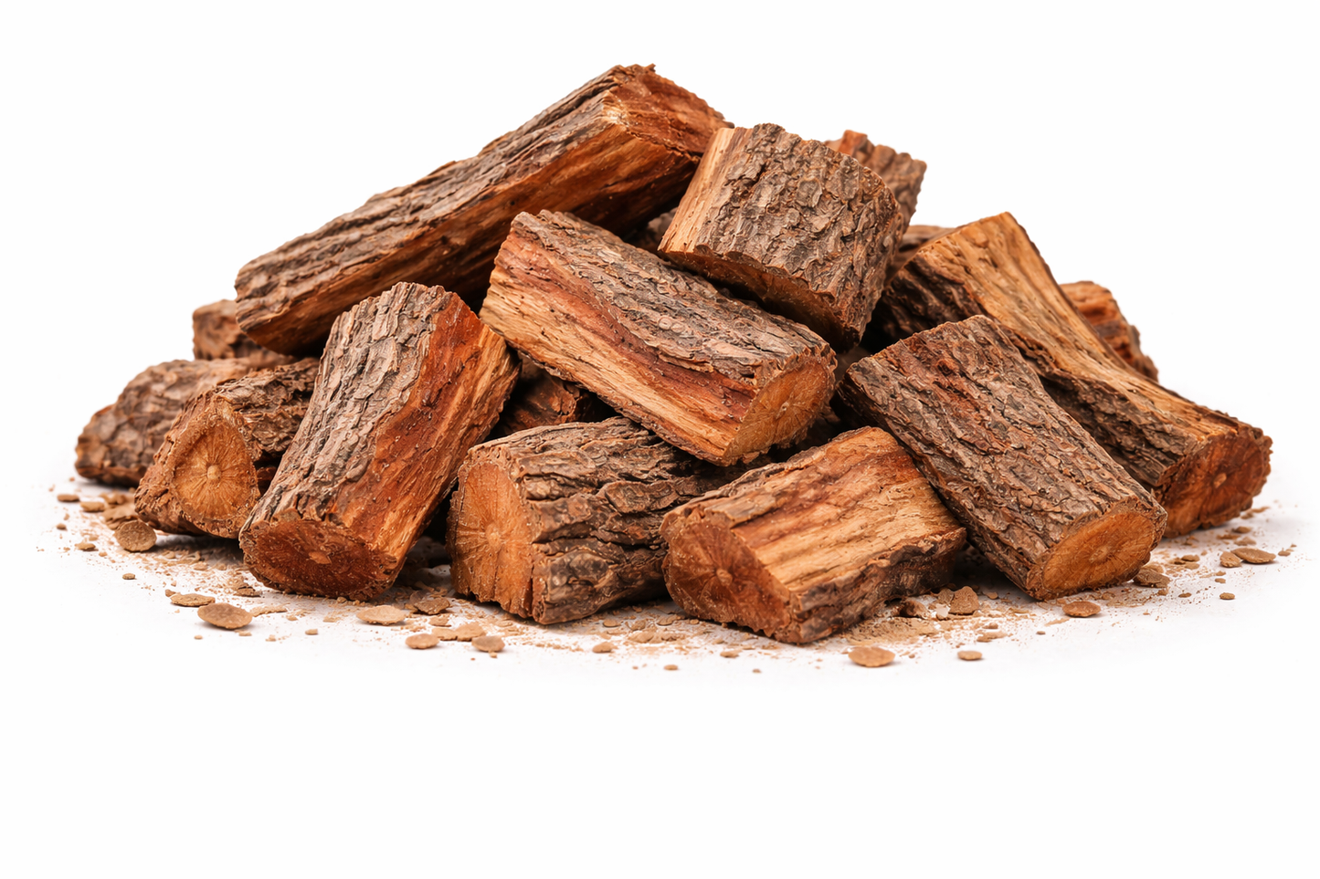 Khair bark whole dried bark pieces of Acacia catechu herbal raw material