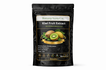 Kiwi Fruit Extract dry powder made from Actinidia deliciosa packed by BotanyAura Co