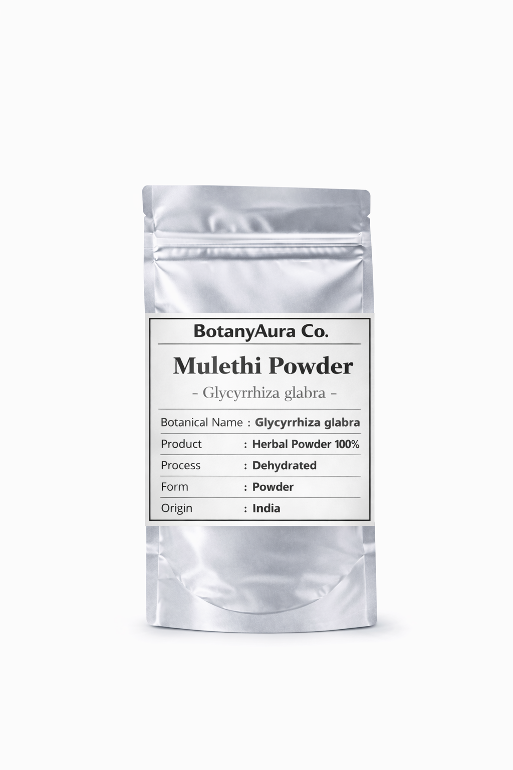 Mulethi Powder (Glycyrrhiza glabra) Natural Herbal Powder – BotanyAura Co