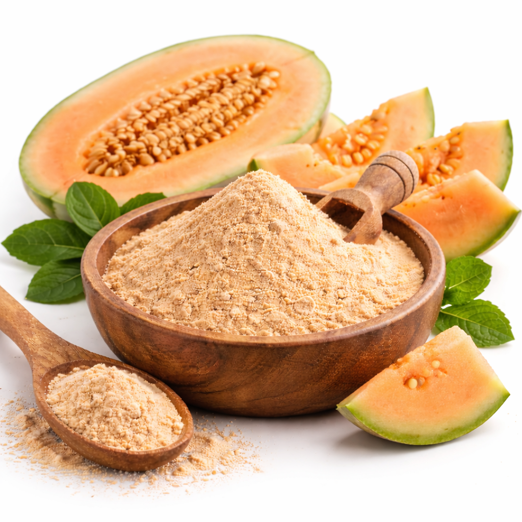 Fine texture Muskmelon Powder with natural colour