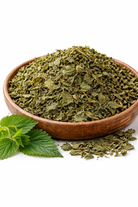 Nettle leaf whole dried leaves of Urtica dioica herbal raw material