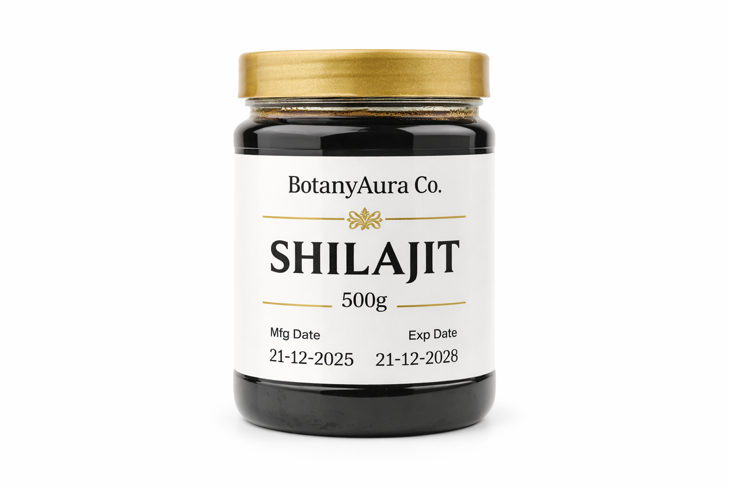 Raw Shilajit resin in natural form sourced from Himalayan region