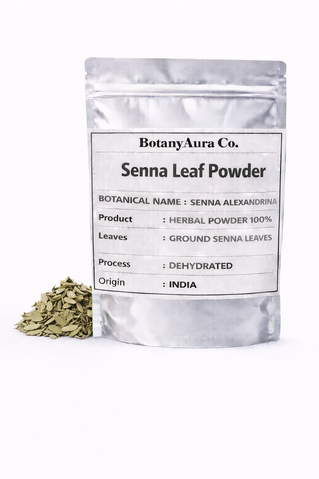 Senna Leaf Powder Senna alexandrina natural herbal leaf powder