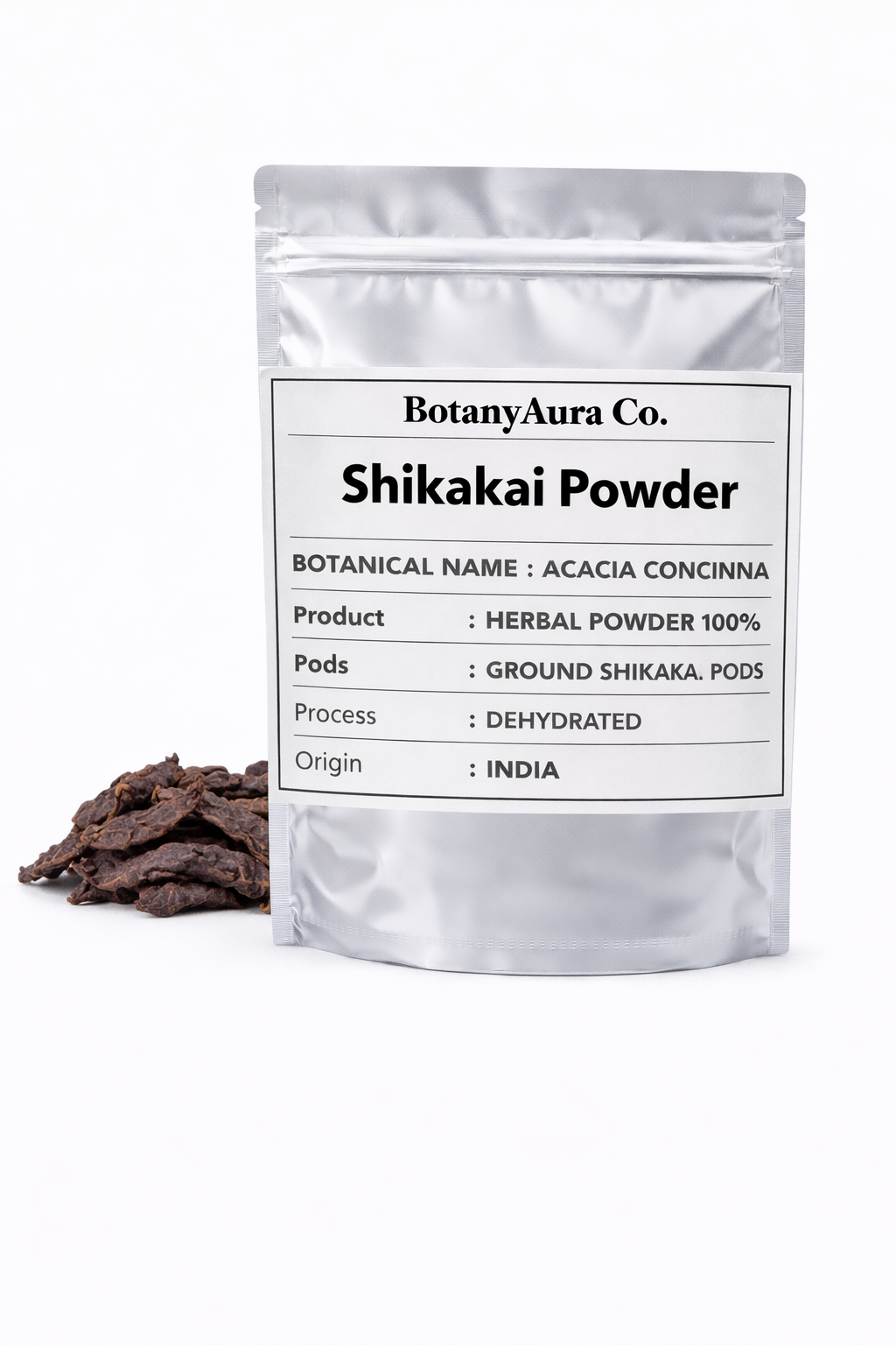 Shikakai Powder Acacia concinna natural herbal hair powder
