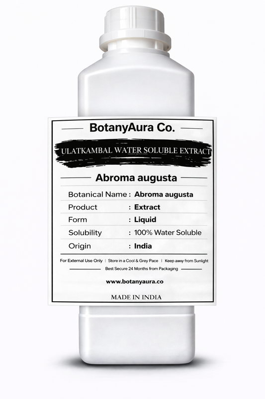 Ulatkambal Water Soluble Extract by BotanyAura Co. in white bottle