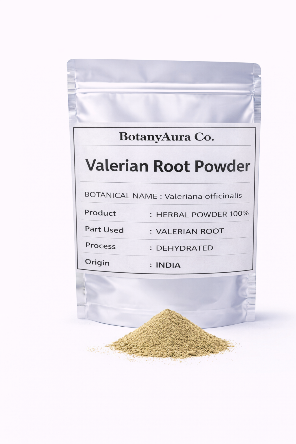 Valerian Root Powder Valeriana officinalis pure herbal powder India