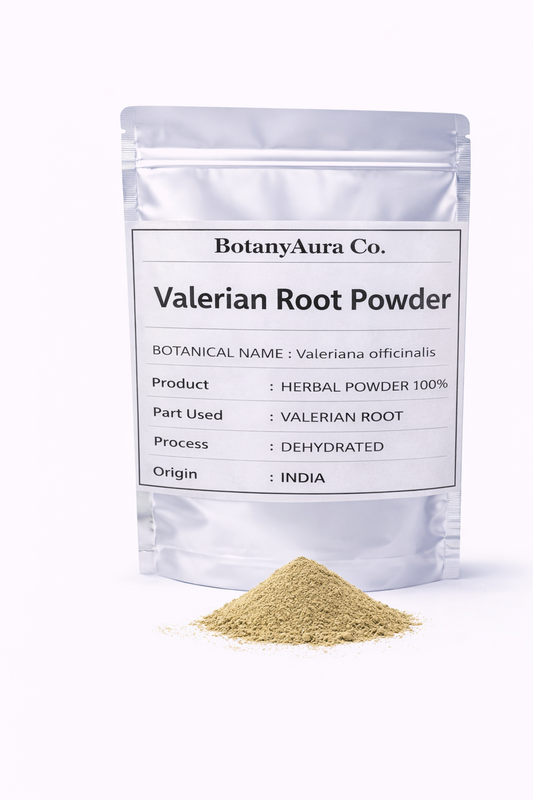 Valerian Root Powder Valeriana officinalis pure herbal powder India
