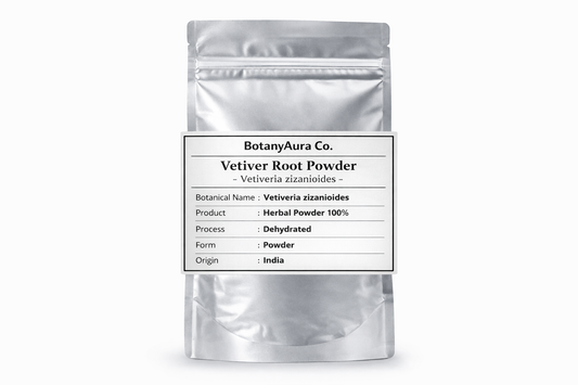 Vetiver Root Powder – Vetiveria zizanioides Natural Herbal Powder