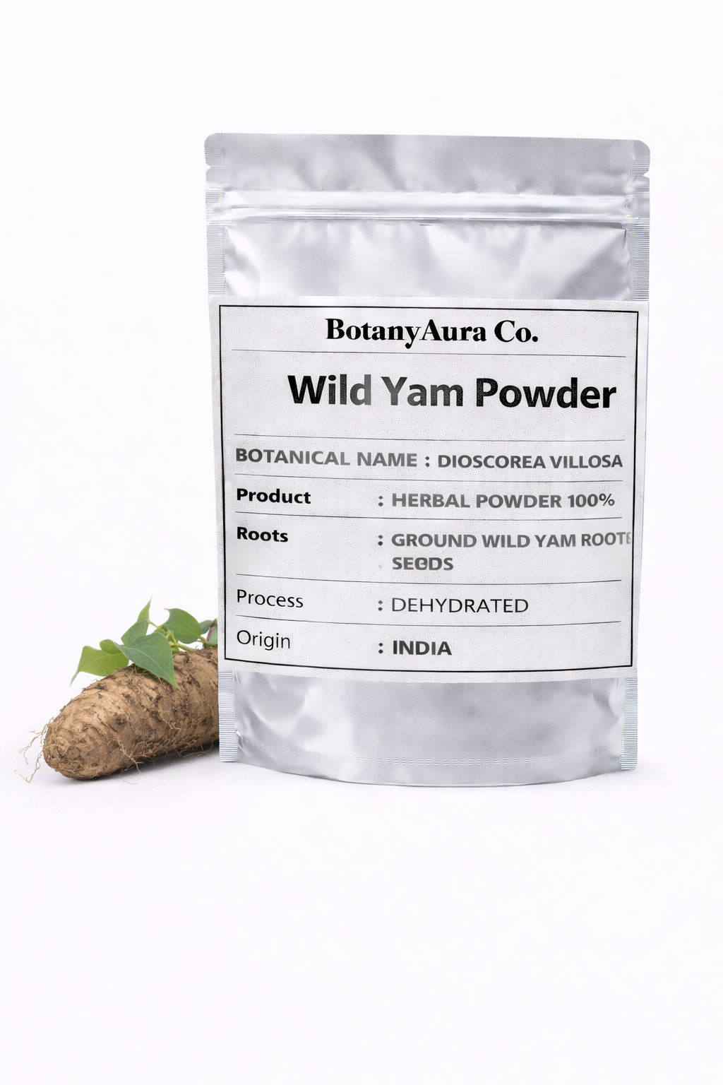 Wild Yam Powder Dioscorea villosa natural herbal root powder