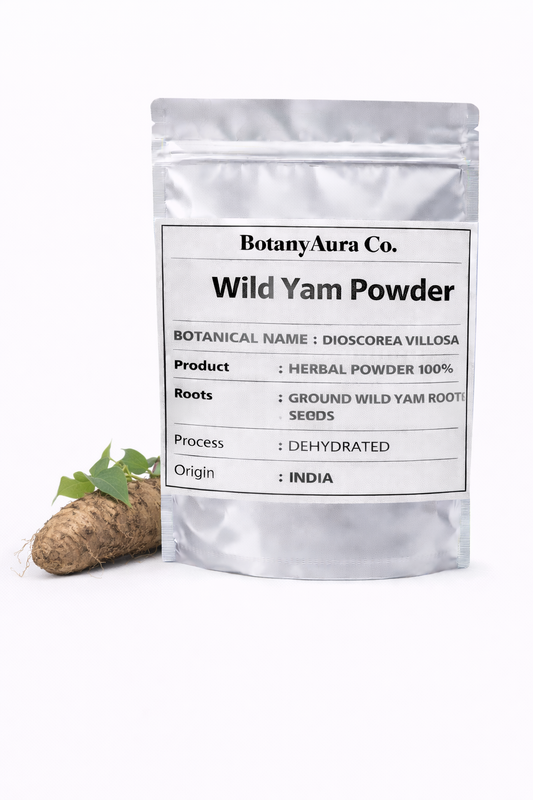 Wild Yam Powder Dioscorea villosa natural herbal root powder